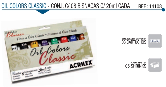 Tinta a leo Acrilex