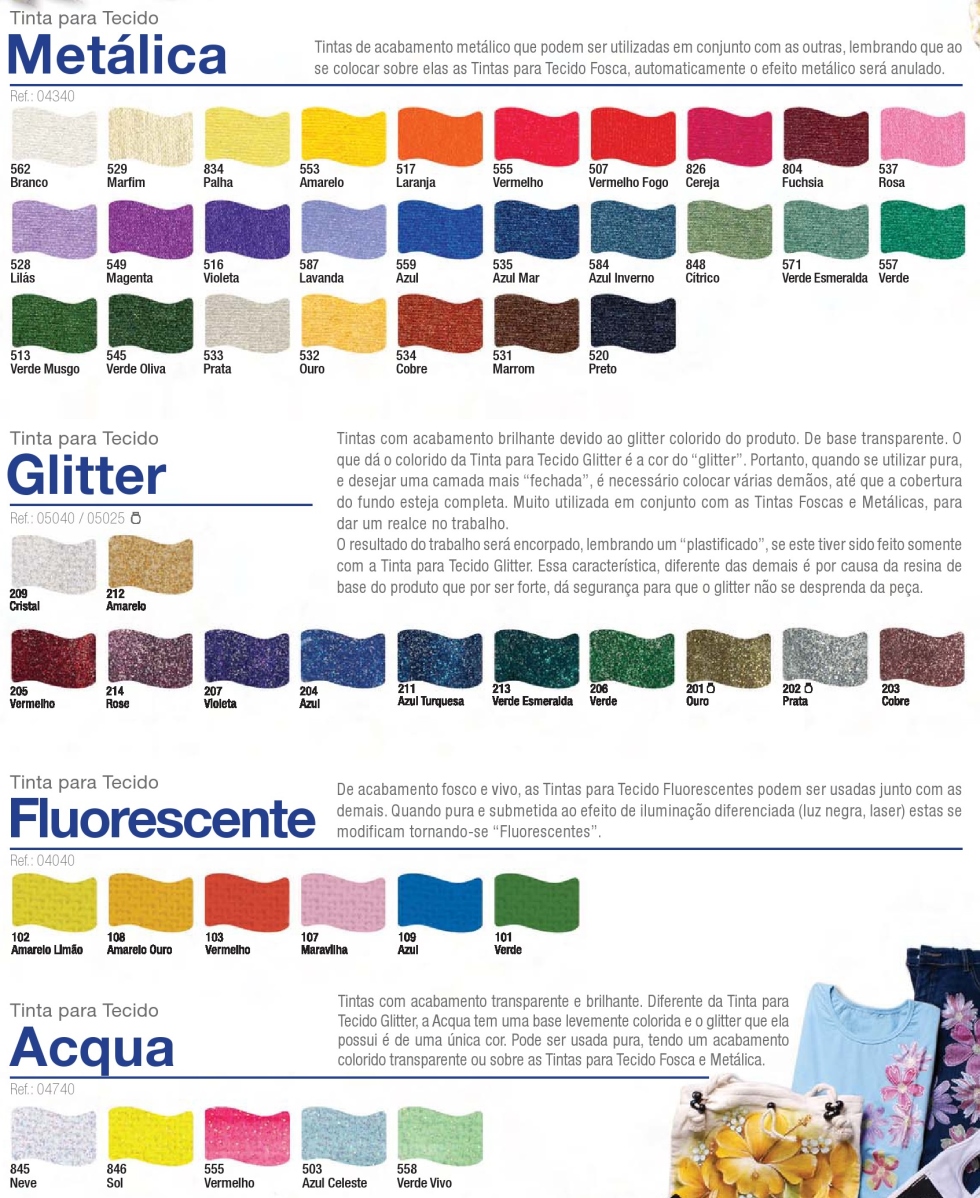 Metalica Fluor Glitter Acqua Acrilex