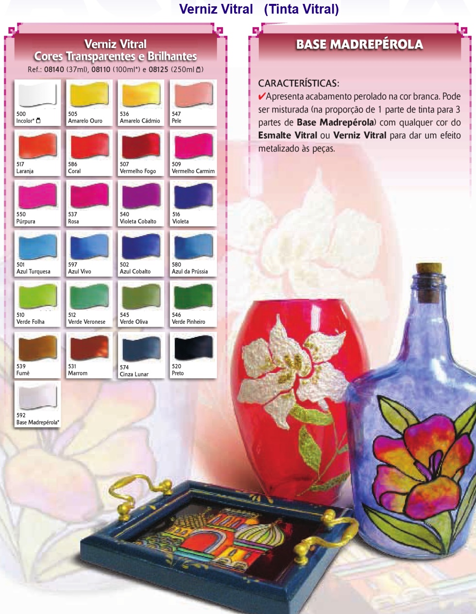Verniz Vitral Acrilex